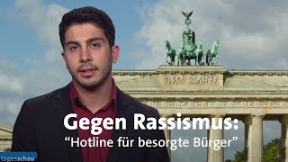 Gegen Rassismus quotHotline für besorgte Bürgerquot von Ali Can [upl. by Banyaz]