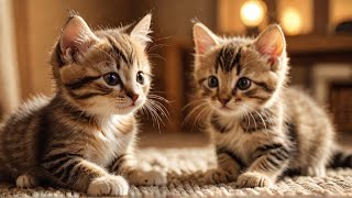 Watch my Cute Cats and Kittens Relaxing Cat Video Cat lover Show Love cats kitten [upl. by Yreved819]