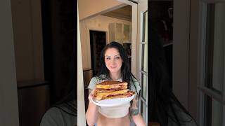 Ham Bacon Caramelized and Chipotle Mayo cooking sandwich easyrecipe [upl. by Tnarg]