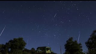 Skywatch 16 Orionid meteor shower [upl. by Johiah]