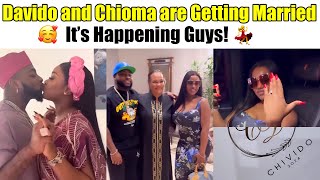 Davido amp Chioma Wedding Preparations E choke 💍 💃 [upl. by Dent906]