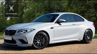 2019 BMW M2 Competition Manual Hockenheim Silver  FOR SALE [upl. by Atteuqehs]