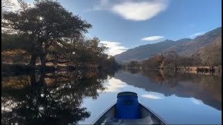 Inversnaid to The Drovers Inn canoe wild camp amp a pint [upl. by Cherrita]