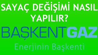 Başkentgaz Sayaç Değişimi Nasıl Yapılır [upl. by Standice]