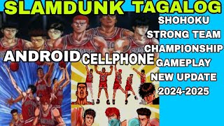 SLAMDUNK ARCADE GAME TO ANDROID CELLPHONE SHOHOKU UPDATE 202425  SAKURAGI  Slamdunk super slams [upl. by Annahsed188]