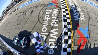 Cindric with the upset 2024 NCS Enjoy Illinois 300 at WWT Raceway Finish Reaction [upl. by Nell]