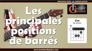 Les principales positions daccords barrés [upl. by Pilar387]