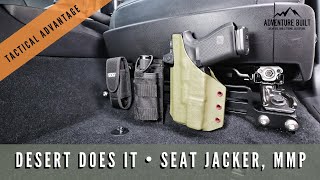 SERIOUS COMFORT amp TACTICAL UPGRADE  3rd Gen Tacoma  Desert Does It  Seat Jackers and MMPs [upl. by Dloreh]