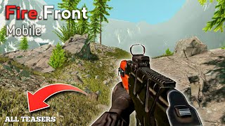 FireFront Mobile All Alpha Test Teasers Android [upl. by Gradey905]