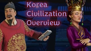 Civ 6 Leader Overviews How to Play Korea Seondeok and Sejong [upl. by Darwen]