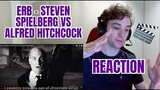 Aussies Blind Reaction to ERB Steven Spielberg vs Alfred Hitchcock  Extremely Impressed [upl. by Ilrebmik]