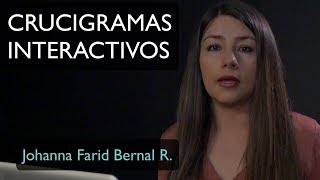 Tutorial Crucigramas interactivos en Educaplay [upl. by Hedi]