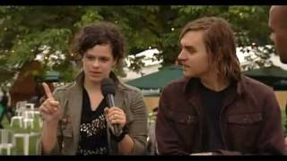 Interview with Will and Régine of Arcade Fire  Part 1 of 2 [upl. by Coates]