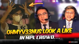 CASTERS CANT STOP LAUGHING THINKING THIS IS OHMYV33NUS IN THE CROWD   😂 [upl. by Alemac844]