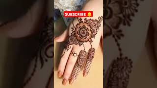 Back hand mehndi designs shorts youtubeshorts mehndi ytshorts [upl. by Pryce]