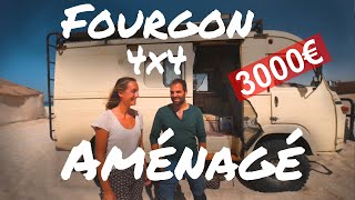 FOURGON 4x4 avec un intérieur magnifique  Saviem  VAN TOUR et Présentation [upl. by Soilisav]