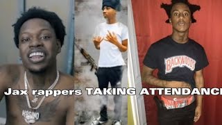 JACKSONVILLE FL DRILL RAPPERS TAKING ATTENDANCE [upl. by Hooke550]