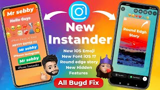 New Instander Updatequot ✅ Instander Round Edge Story Problem Fix 😱 instagramtips [upl. by Adlitam]