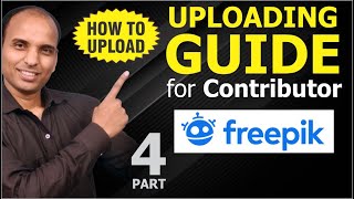 Uploading Guide for Contributors on Freepik Part 4  How to upload on freepik [upl. by Sukul]