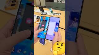 Two flagship small folding phones which one would you choose DigitalTechnology Samsung shorts [upl. by Cy]