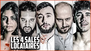 LES 4 SALES LOCATAIRES Film complet français  HORREUR THRILLER [upl. by Swiercz]