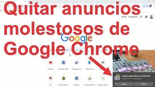 Cómo quitar anuncios o publicidad de Google Chrome 100 práctico [upl. by Lig]