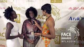 Alek Wek Femi Kuti amp More FACE List Awards Pre Show [upl. by Ben555]