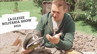 La Gleize militaria show 2024  Bevomilitariacom [upl. by Lud380]