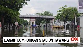 Banjir Lumpuhkan Stasiun Tawang [upl. by Blanca]