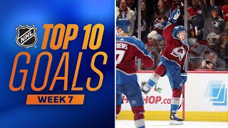 Top 10 Goals from Week 7  202324 NHL Season [upl. by Thibaut]