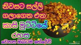 නිවසට සල්ලි ගලාගෙන එන කාසි මුට්ටියේ රහස 😱niwasata Salli galagena ena kaasi muttiye rahasa Karanna [upl. by Khalsa]