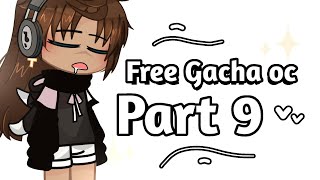 💫Free Gacha oc  Part 9 boy version🧑  Gacha club  by Zanetwt 💫 [upl. by Stormy371]