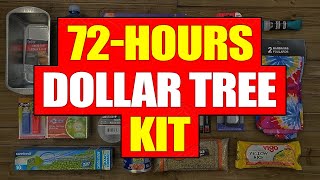 Make this kit before its too late 72Hour Survival Kit Dollar Tree [upl. by Tung]