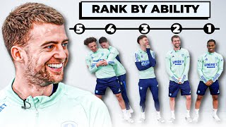 PROFESSIONAL FOOTBALLERS RANK THEMSELVES 🔢  Team Rates  Leeds United [upl. by Ninetta708]