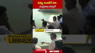 నువ్వు ఇంజనీరే కదా చంద్రబాబు వార్నింగ్ cmchandrababu somasiladam  ABN Telugu [upl. by Earle]