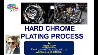 Hard Chrome Plating Process हिन्दी में [upl. by Arutek]