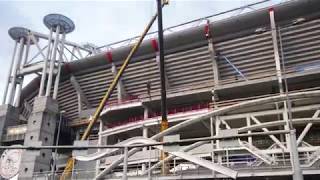 Ruwbouw oostzijde Johan Cruijff ArenA klaar [upl. by Tap]