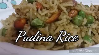 Pudina rice in tamil  புதினா சாதம்  Mint rice in tamil [upl. by Lichtenfeld232]