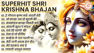 Nonstop Krishna Bhajan  Radhe Krishna Super Hit Bhajan  राधे कृष्णा भजन  Shri Krishna Best Bhajan [upl. by Hu]