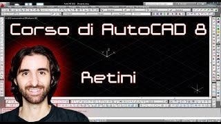 Corso di AutoCAD  8  Retini amp Tratteggi [upl. by Lugar]