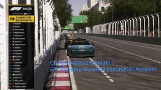 F1 24 Andretti Cadillac  Safty Car w Baku i wypadek Norrisa w Singapurze S8E188 [upl. by Karon]