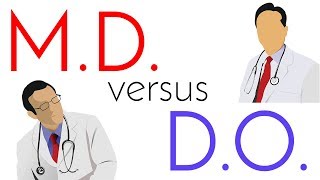 MD vs DO  Allopathic and Osteopathic Medical School Comparison [upl. by Krissy]