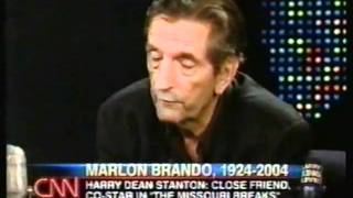 Larry King  Marlon Brandos death  July 2 2004 14 [upl. by Egag666]