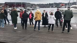 Flashmob i Vaxholm på Rindö [upl. by Ellekim]