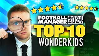 We Ranked The BEST Wonderkid Strikers In FM24  Football Manager 2024 Wonderkids [upl. by Neel]