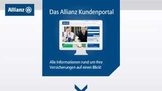 Allianz Kundenportal  alles auf einen Blick [upl. by Emmalee751]