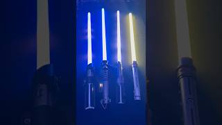 Neopixel lightsaber comparison ccsabers 89sabers imperial workshop artsabers [upl. by Garrot729]