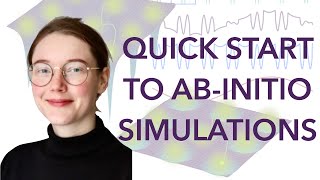 Quick start to performing abinitio simulations  VASP Lecture [upl. by Ennadroj]