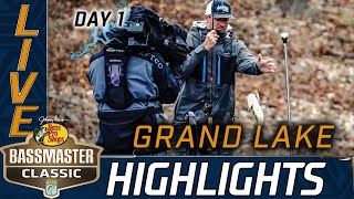 2024 Bassmaster Classic  Tulsa OK  Highlights  Day 1 [upl. by Koziarz]