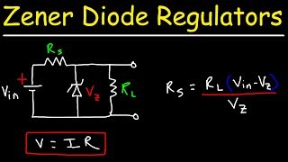 Power Zener Diodes as Voltage Regulators  Circuit Analysis amp Efficiency [upl. by Kallman]